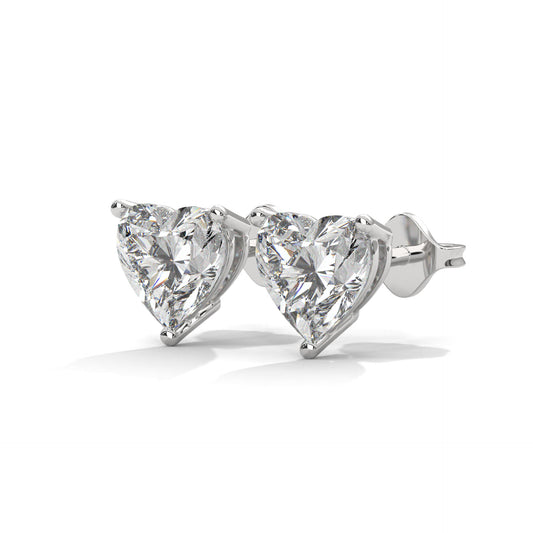 CLASSIC HEART STUDS