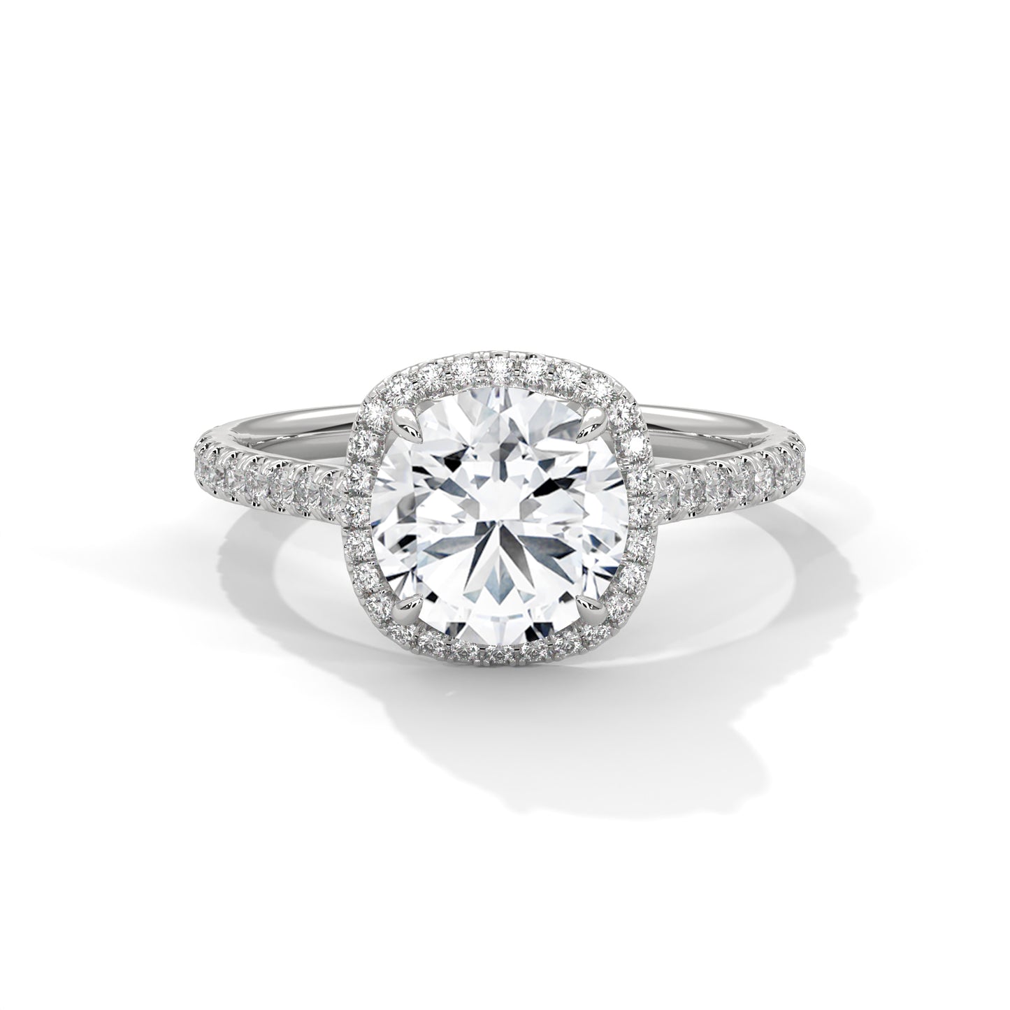 TIMELESS HALO SOLIATIRE RING