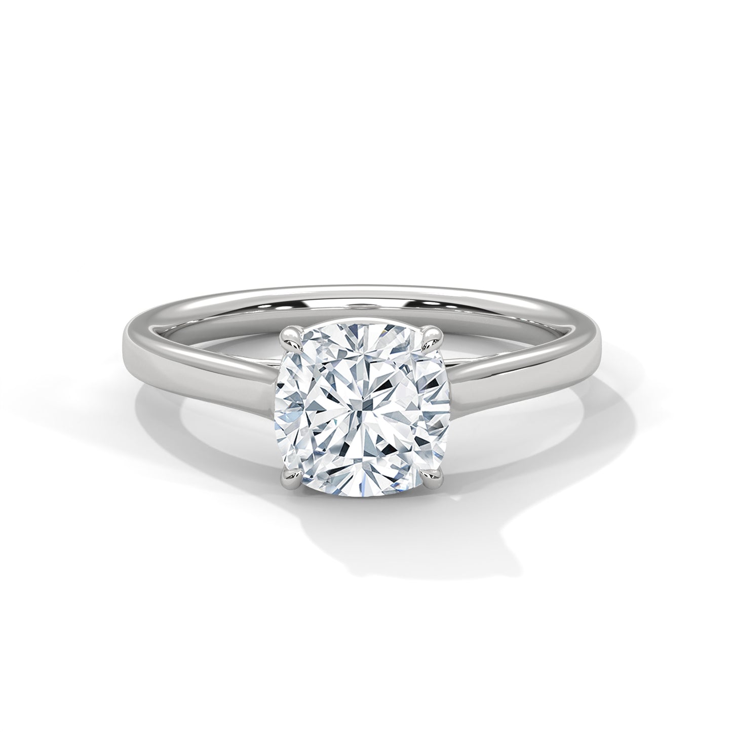CUSHION SOLITAIRE RING