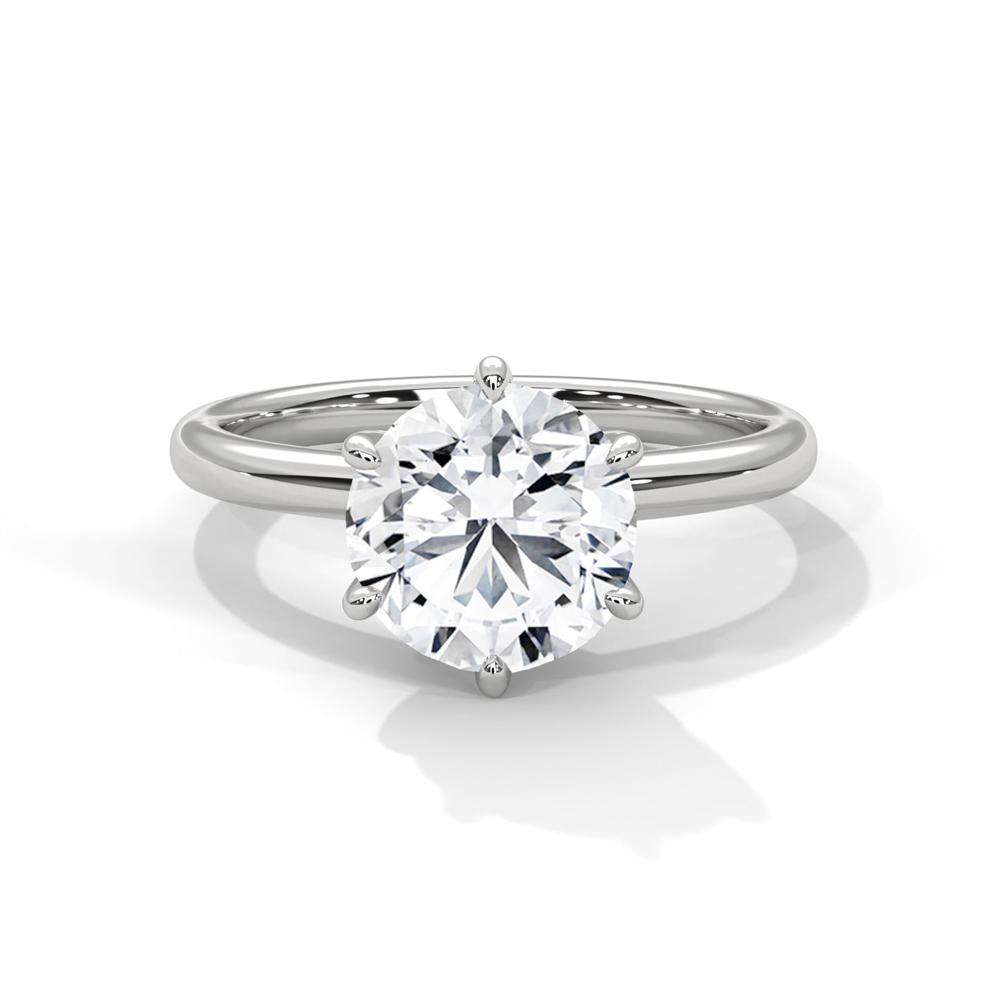 TIMELESS SIX-PRONG SOLITAIRE RING