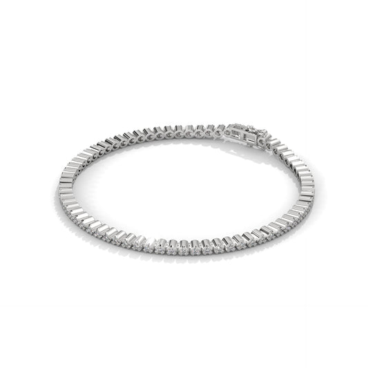 MINIMALIST ROUND TENNIS BRACELET