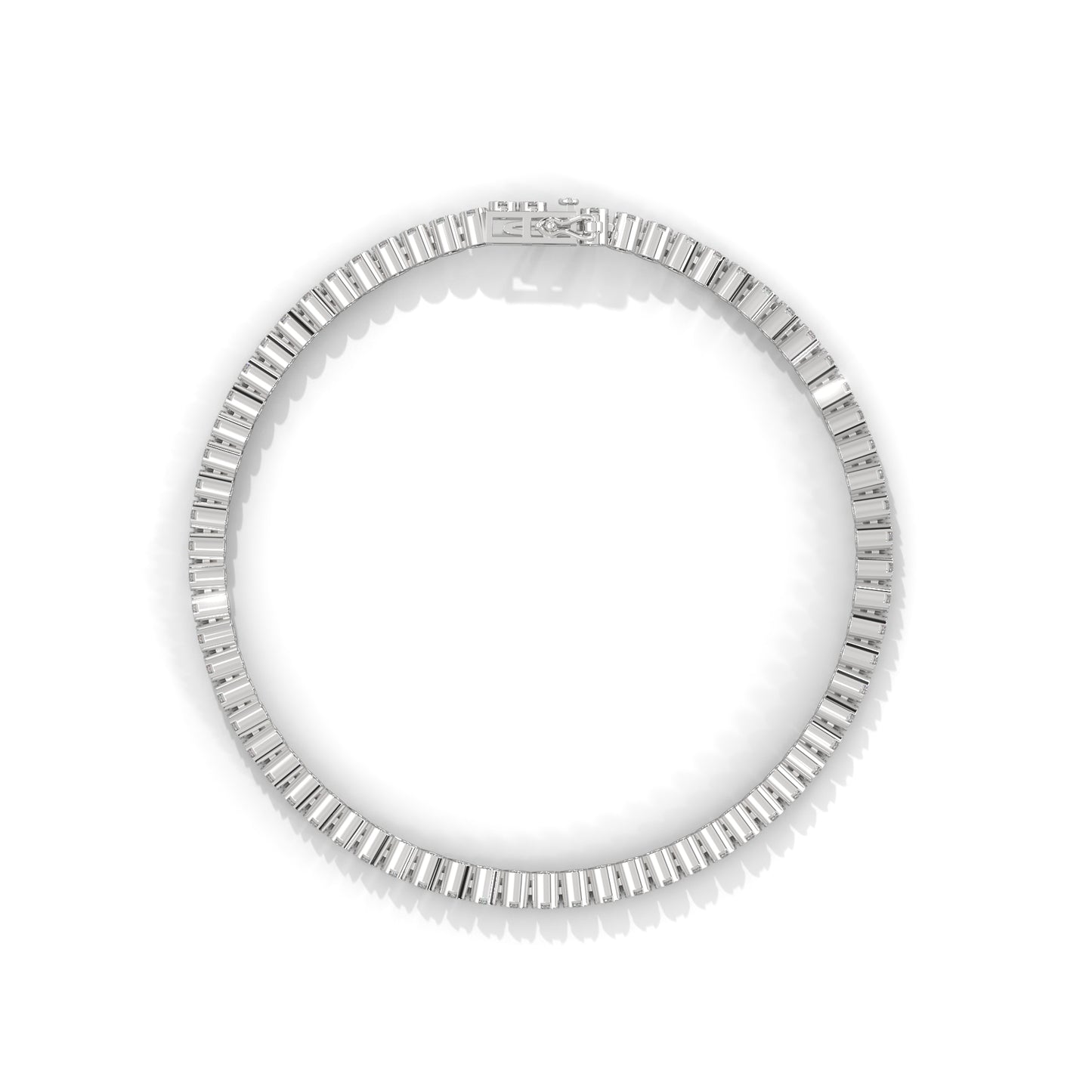 MINIMALIST ROUND TENNIS BRACELET