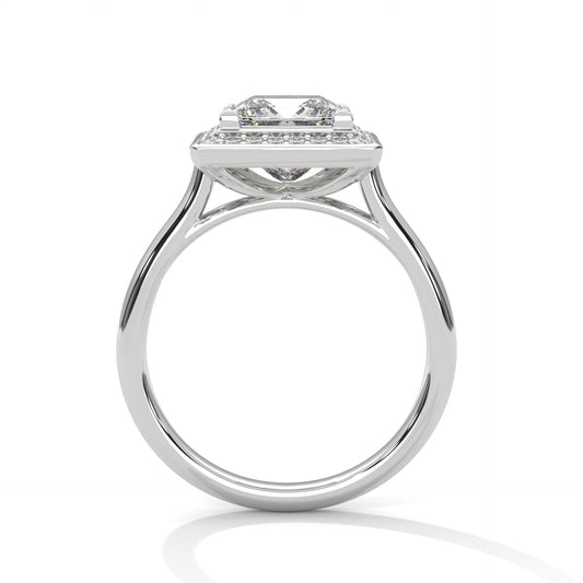 PRINCESS ELEGANCE HALO RING