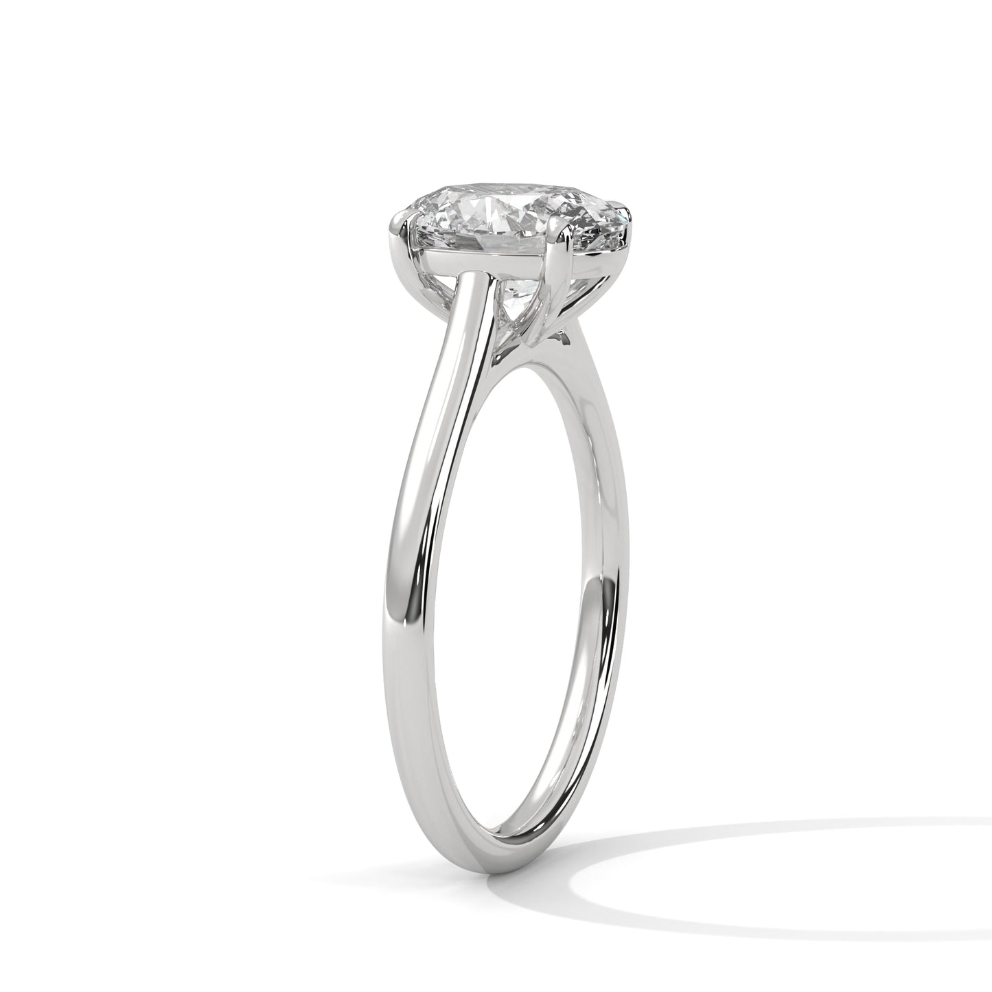 OVAL SOLITAIRE RING
