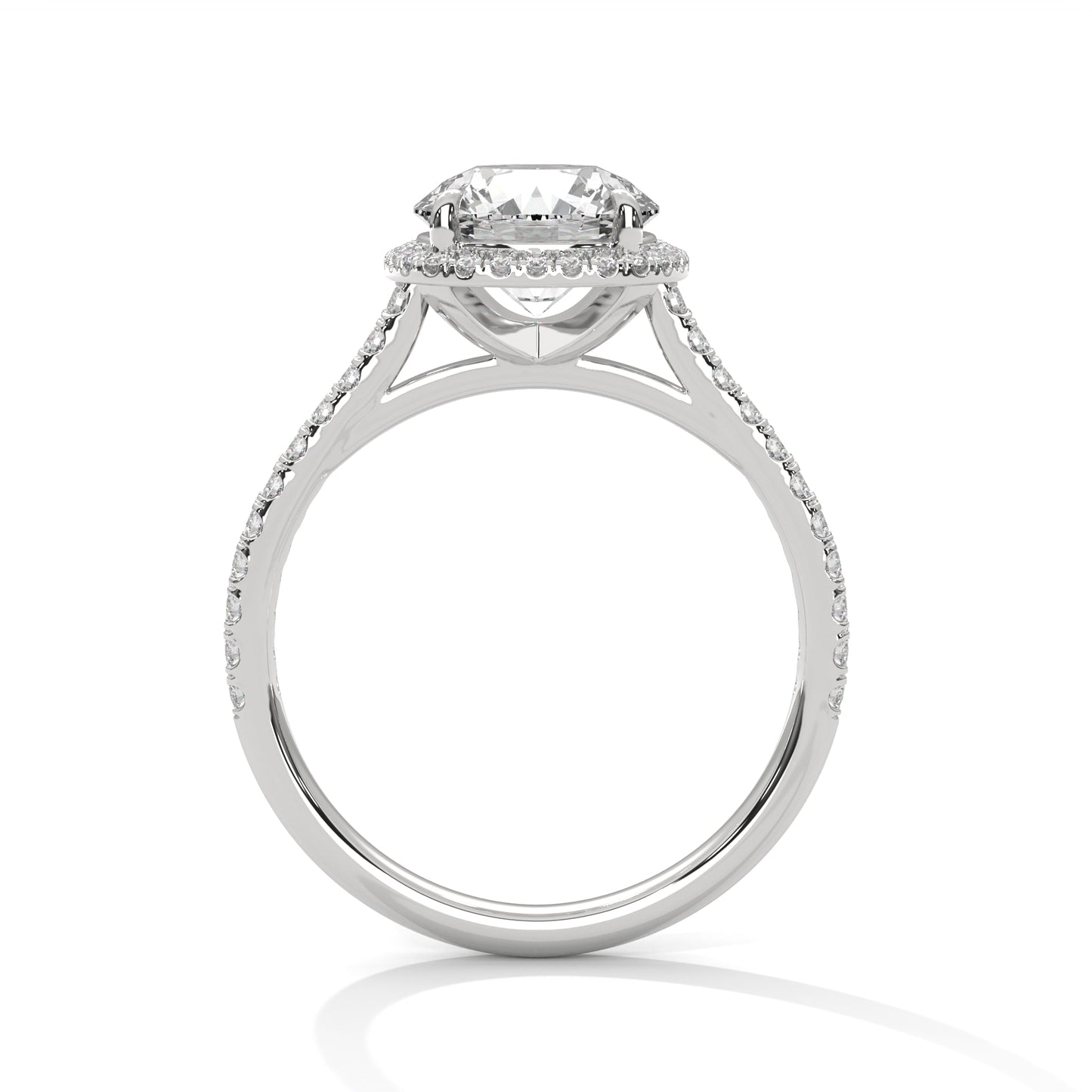 TIMELESS HALO SOLIATIRE RING
