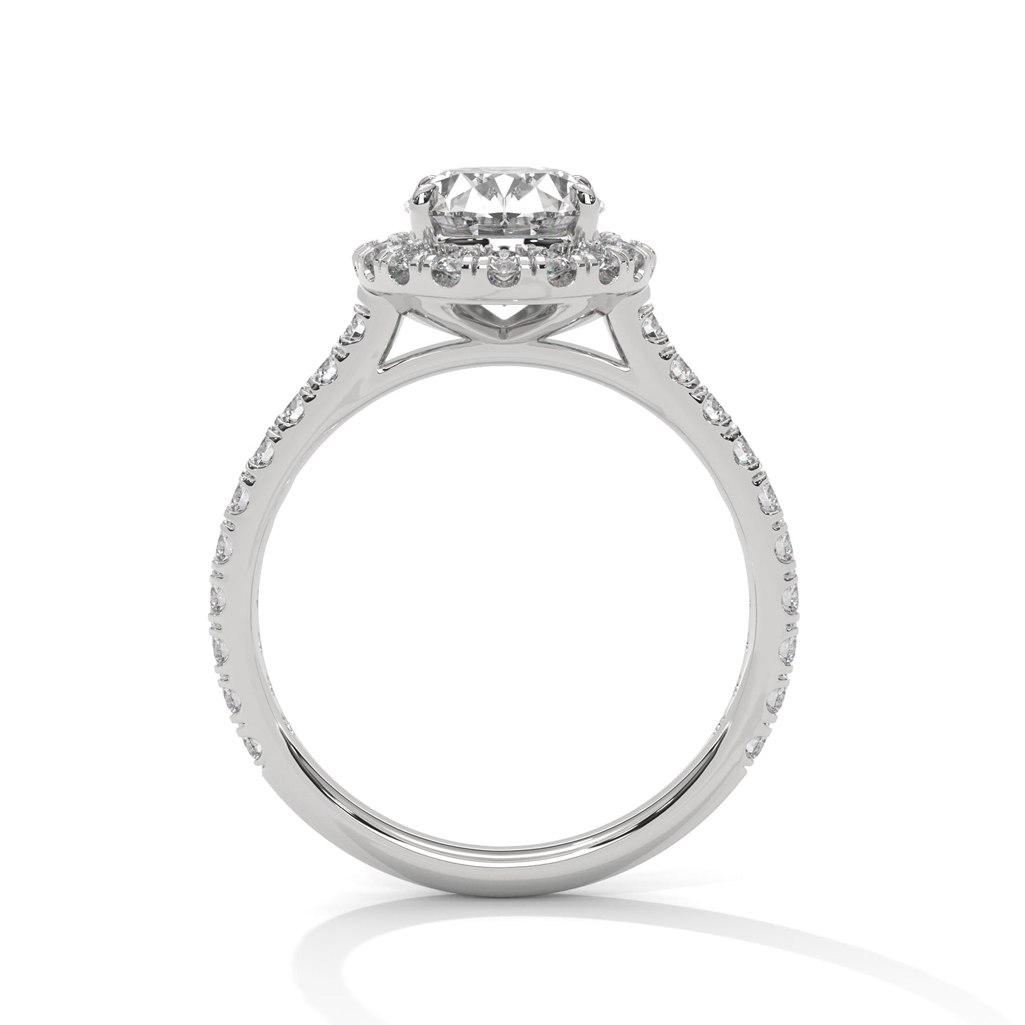 OVAL HALO DELIGHT RING