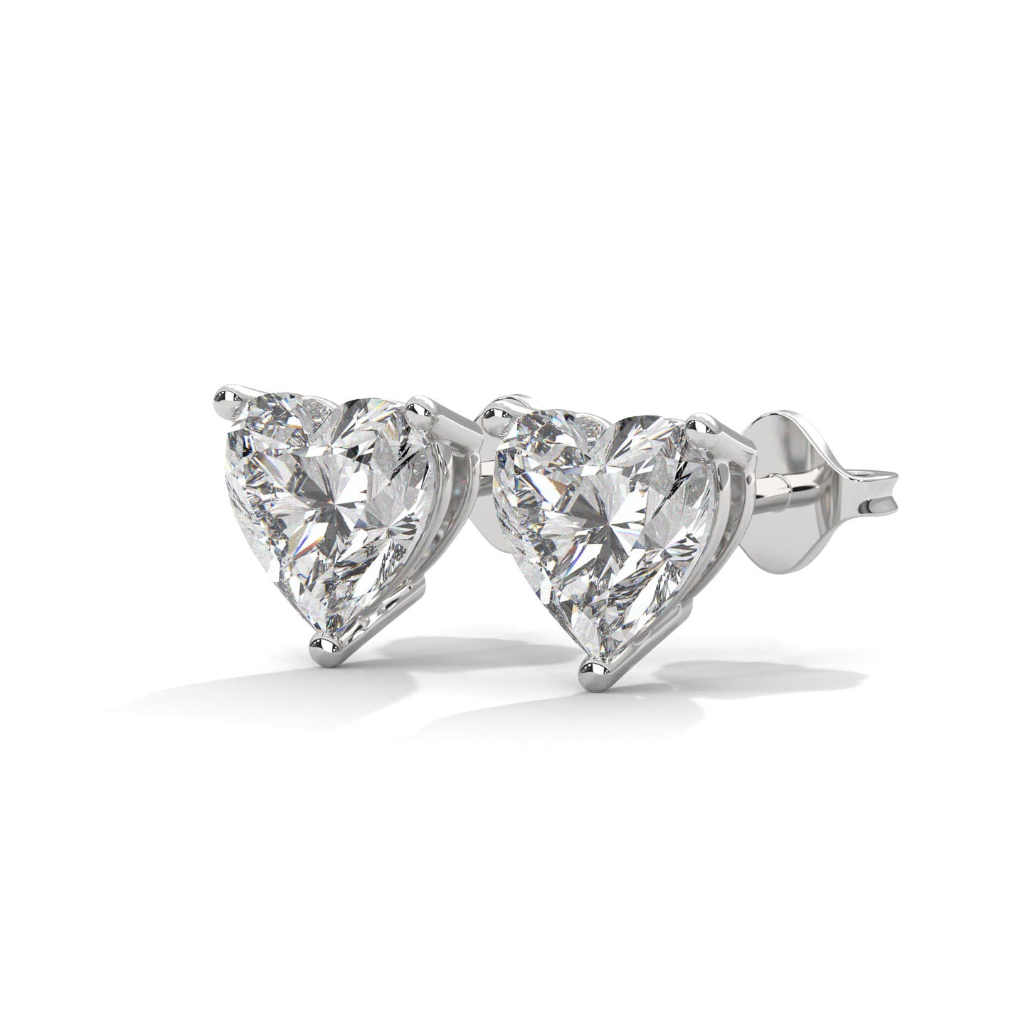 CLASSIC HEART STUDS