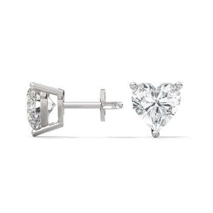 CLASSIC HEART STUDS