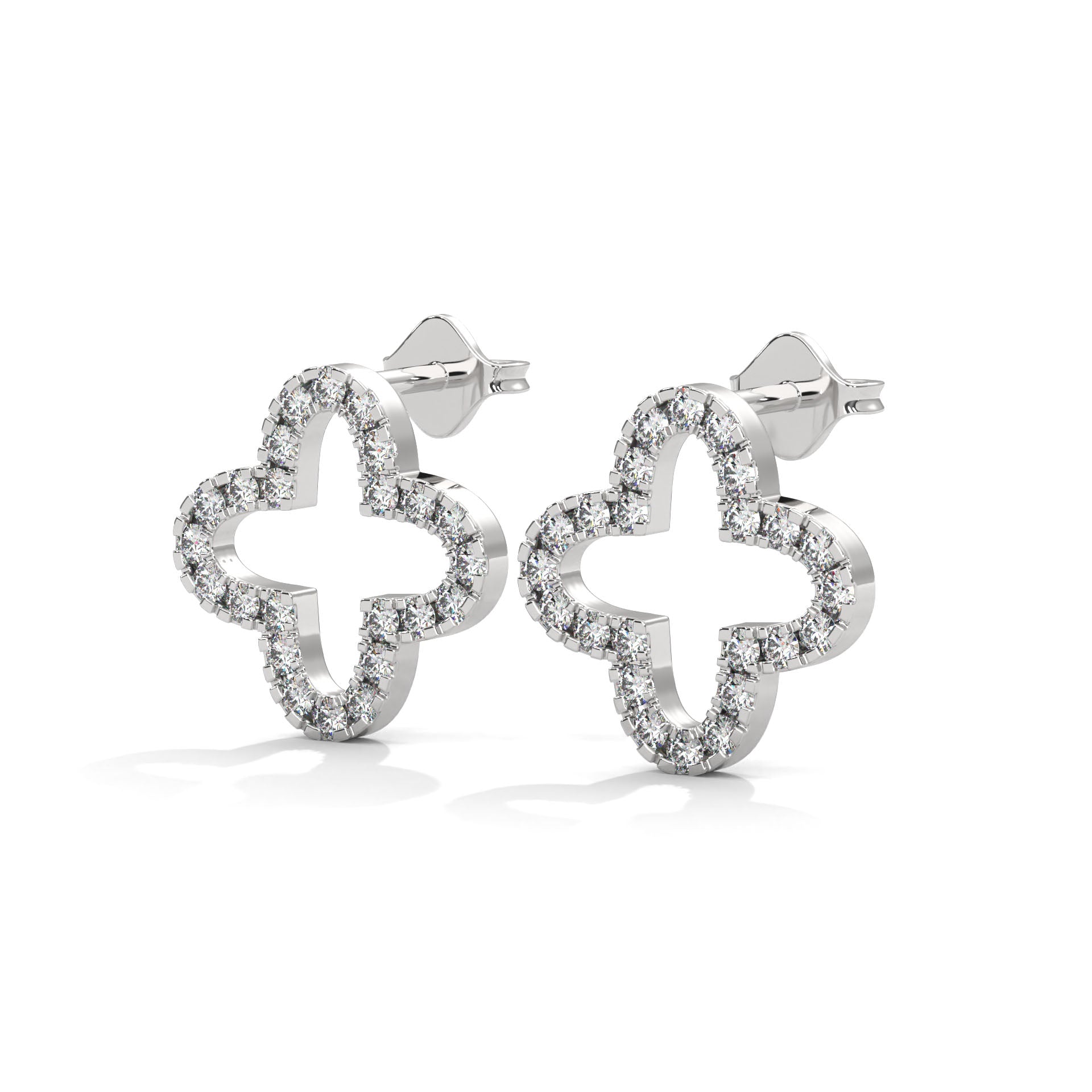 diamond silver earings foe womens
