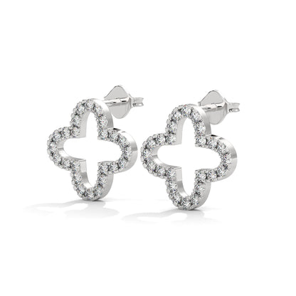 diamond silver earings foe womens