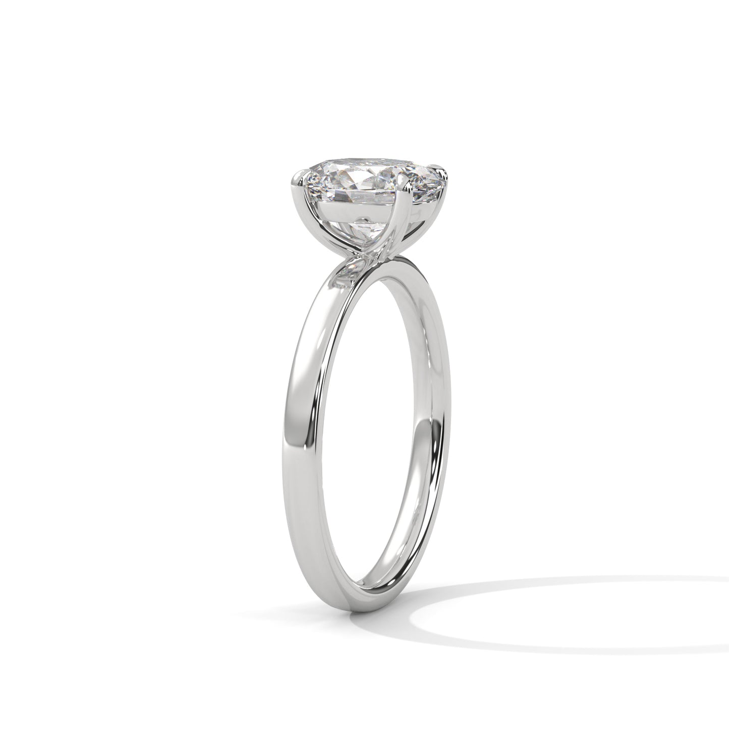 OVAL SOLITAIRE RING