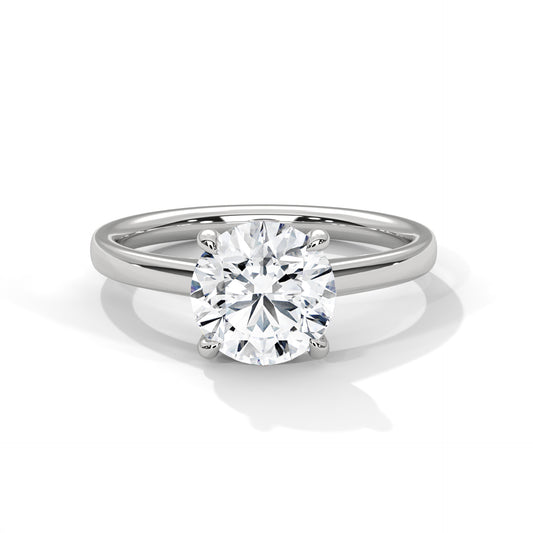 ROUND SOLITAIRE RING