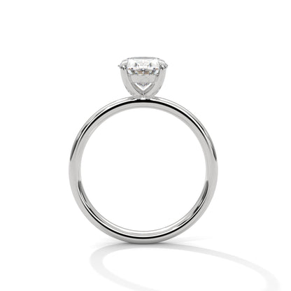 OVAL SOLITAIRE RING