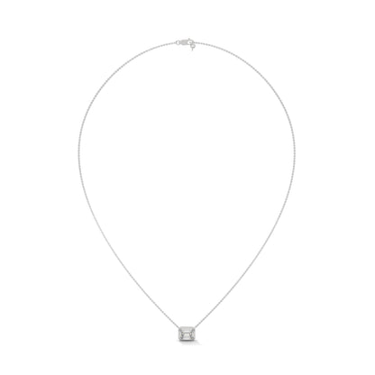 emerald diamond pendent for womens