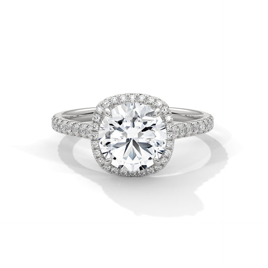 TIMELESS HALO SOLIATIRE RING