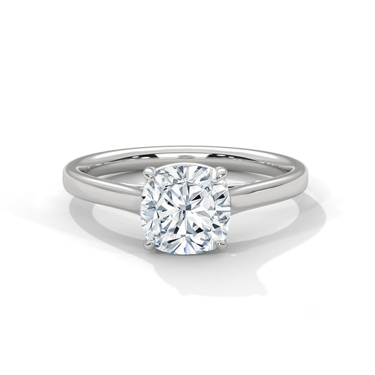 CUSHION SOLITAIRE RING