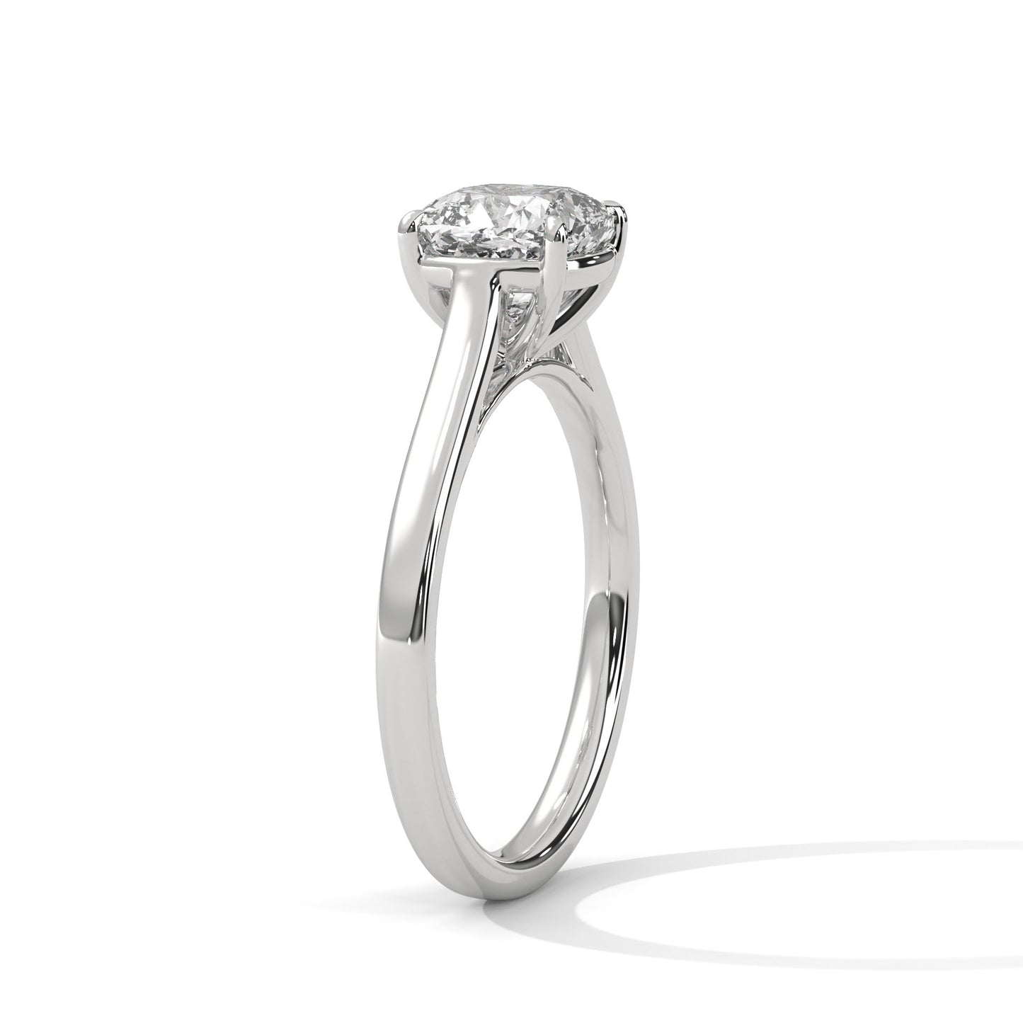 CUSHION SOLITAIRE RING