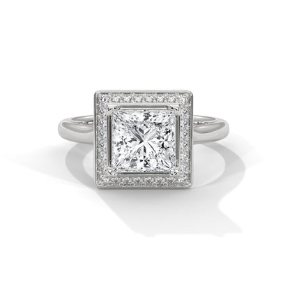 PRINCESS ELEGANCE HALO RING
