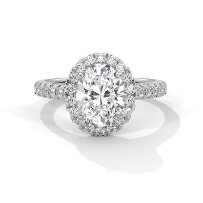 OVAL HALO DELIGHT RING