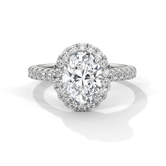OVAL HALO DELIGHT RING