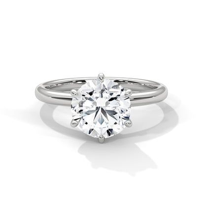TIMELESS SIX-PRONG SOLITAIRE RING