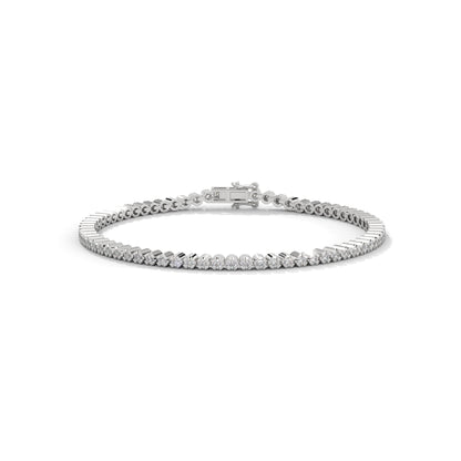 MINIMALIST ROUND TENNIS BRACELET