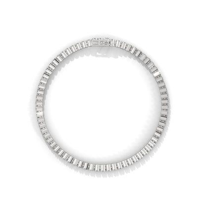MINIMALIST ROUND TENNIS BRACELET