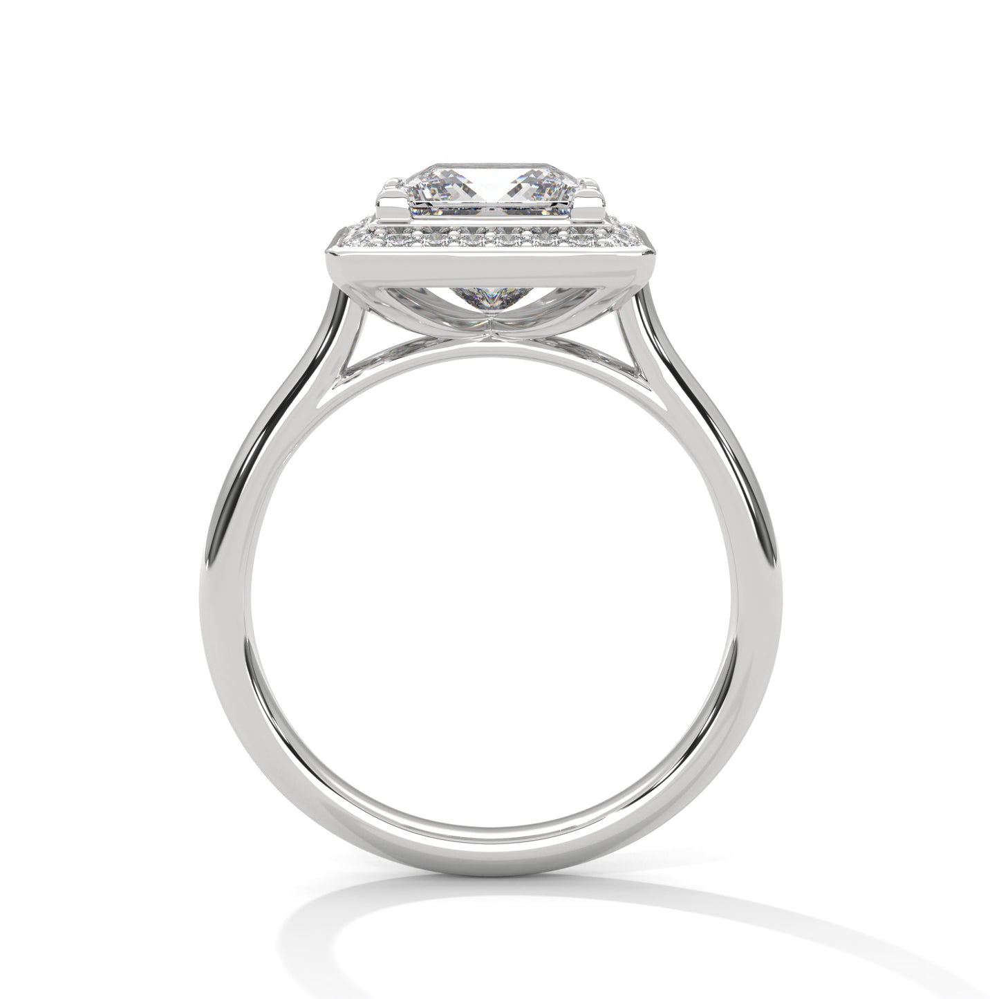 PRINCESS ELEGANCE HALO RING