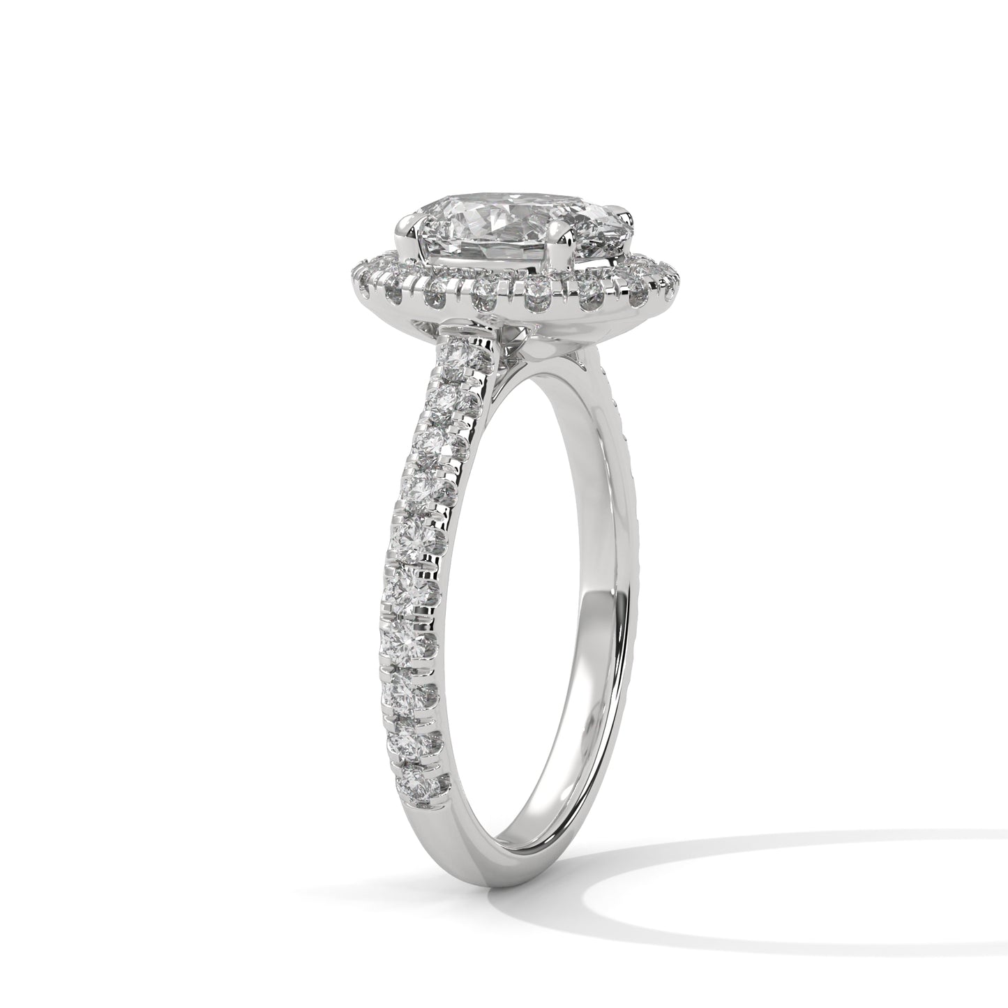 OVAL HALO DELIGHT RING