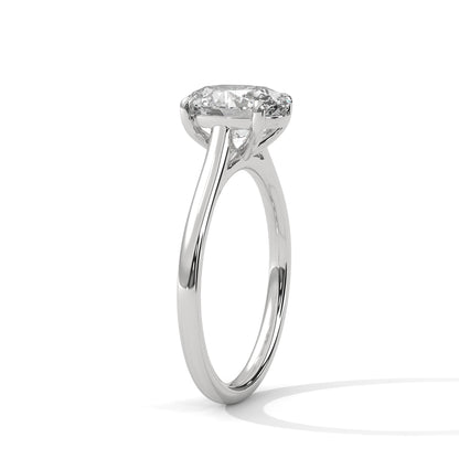 OVAL SOLITAIRE RING