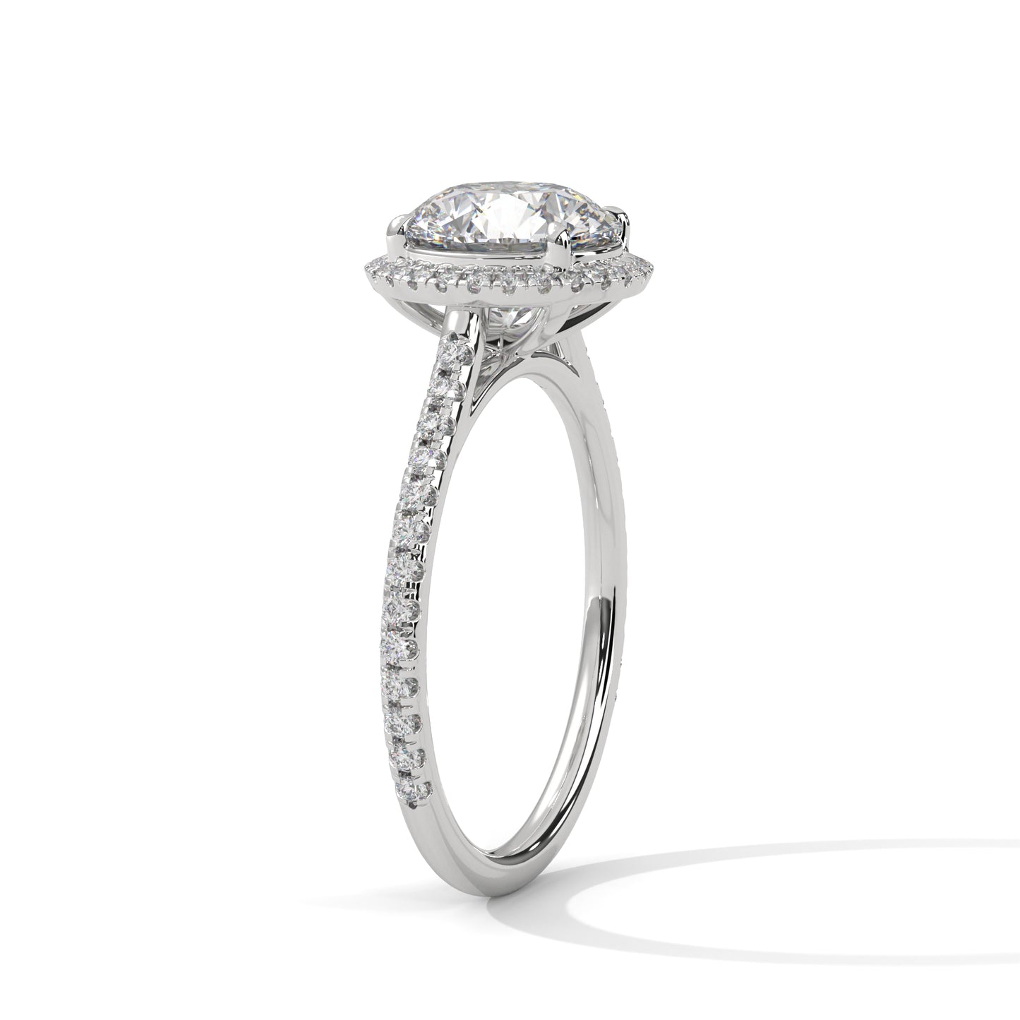 ROUND HALO RING