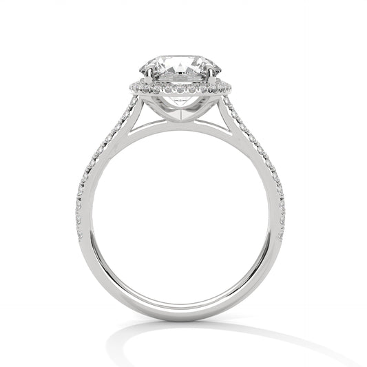 TIMELESS HALO SOLIATIRE RING