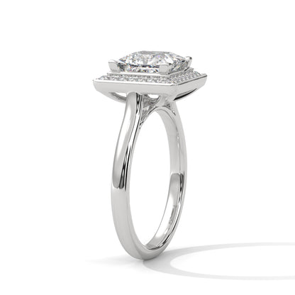 PRINCESS ELEGANCE HALO RING