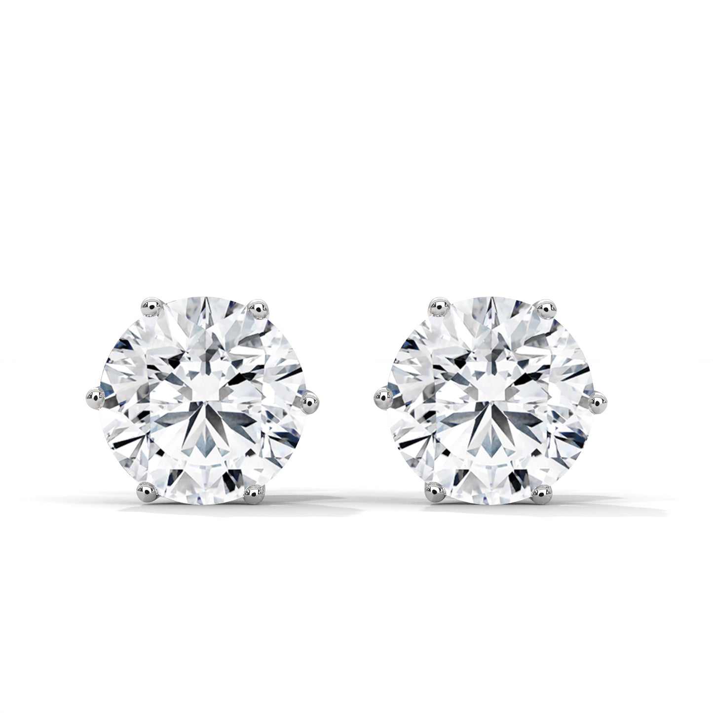 TIMELESS SIX-PRONG STUDS