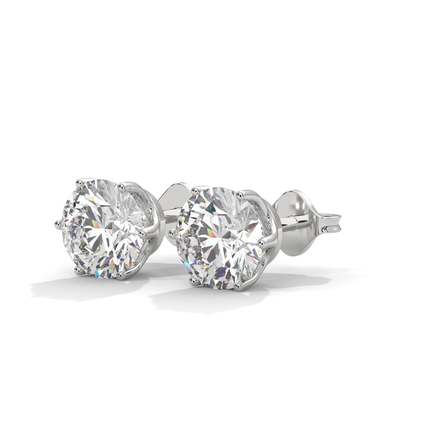 TIMELESS SIX-PRONG STUDS