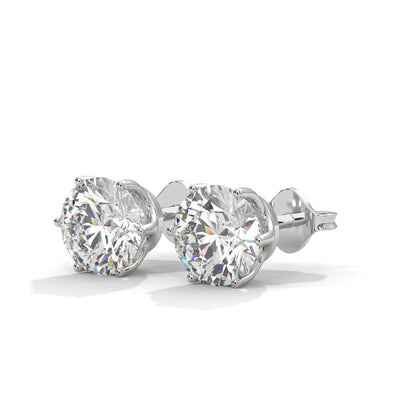 TIMELESS SIX-PRONG STUDS