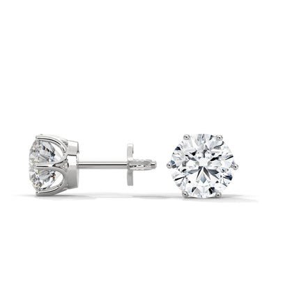 TIMELESS SIX-PRONG STUDS
