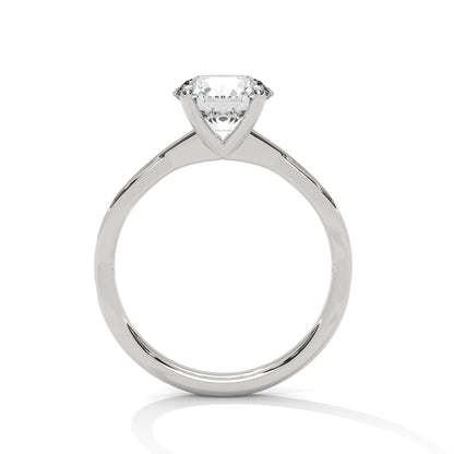ELEGANT TWIST SOLITAIRE RING