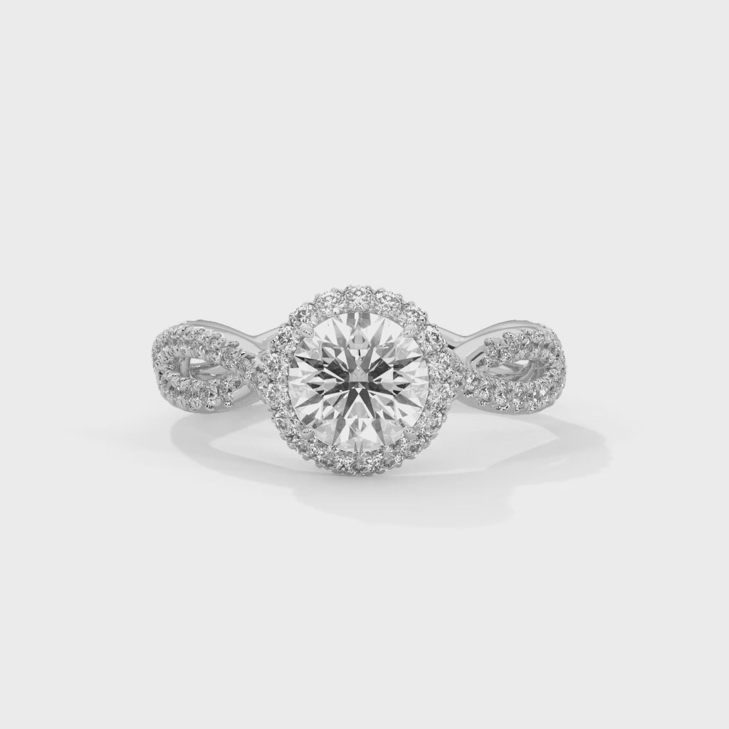 VIDEO OF HALO INFINITY TWIST RING