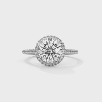 ROUND HALO RING