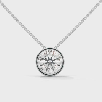 ROUND DIAMOND PENDENT