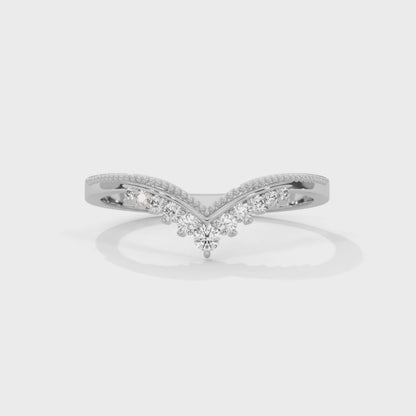 V SHAPE VINTAGE BAND IN SILVER VIDEO